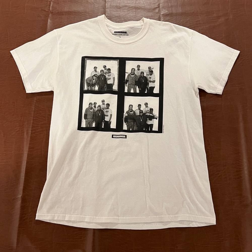 Neighborhood NWA Image Club T-shirt Men's Size Large